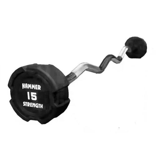 Штанга Hammer Strength 15 кг уретанова вигнута FF15TPS, код: 523130-AX