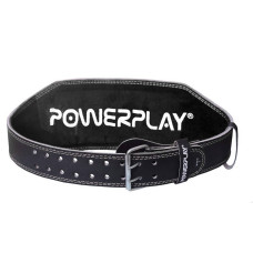 Пояс для важкої атлетики PowerPlay L, чорний, код: PP_5053_L_Black/Black