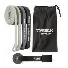 Набір резинок для фітнесу Trex Sport TX-004PB 4в1 2-41кг, код: 5902308233119