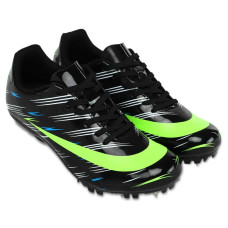 Шиповки для легкої атлетики Jello розмір 35, чорний-салатовий, код: 2218-35-40-1_35BK