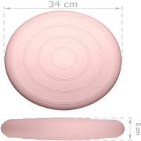 Балансувальна масажна подушка гладка EasyFit Balance Cushion, бежевий, код: EF-3164-Be-EF