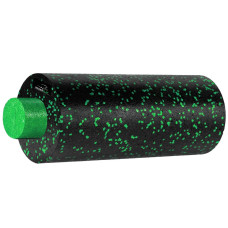 Масажний набір PowerPlay EPP Foam Roller Set 4in1 (2-ва ролика + 2-ва м"ячі), чорний-зелений, код: PP_4015_Green
