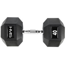 Гантель HMS Hex Pro 1х40 кг, код: 17-66-127-IN