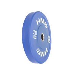 Диск олімпійський HMS CBR20 20 кг, блакитний, код: 17-61-023-IN