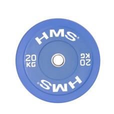 Диск олімпійський HMS CBR20 20 кг, блакитний, код: 17-61-023-IN