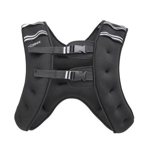 Жилет-обважнювач для тренувань Cornix Weight Vest 5 кг, чорний, код: XR-0343