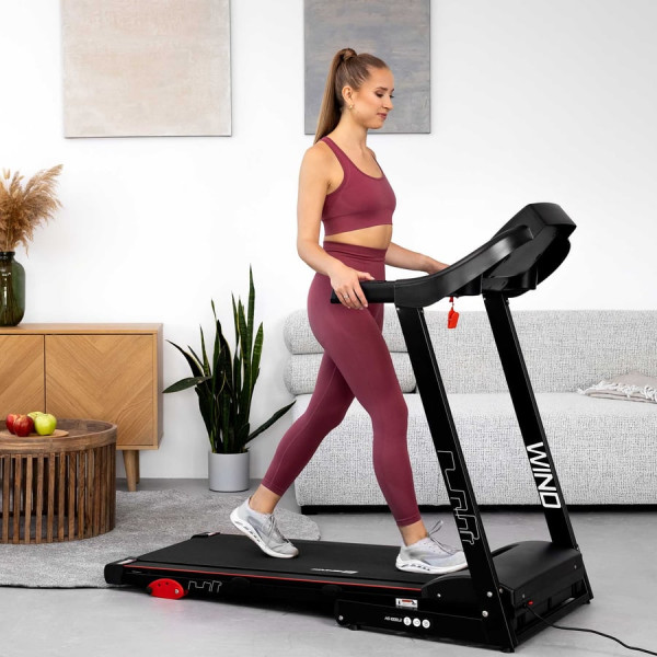 Бігова доріжка Hop-Sport HS-1000LB Wind червоний, код: 5902308215580