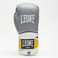 Боксерські рукавички Leone Tecnico Grey 16 унцій, код: 500102_16