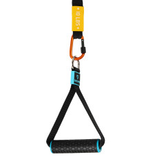 Еспандер трубчастий із карабіном у захисному рукаві LiveUp Resistance Tube Large навантаження високе, код: LP8401-L