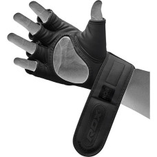 Рукавиці для ММА RDX F15 Noir Matte L, чорний, код: GGR-F15MB-L