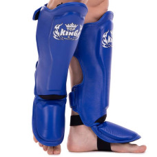 Захист гомілки та стопи для єдиноборств Top King Pro M синій, код: TKSGP-GL_MBL-S52
