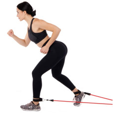 Еспандер багатофункціональний Cima Resistance Band 5 джгутів, код: ET-7912
