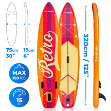 Надувна SUP дошка (Сапборд) Thunder Retro 320, код: Retro-IN