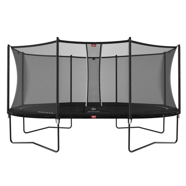 Батут Berg Grand Favorit 520см Black із сіткою Comfort, код: 30.25.65.40