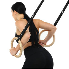Кільця гімнастичні для кросфіту Ezous ABS Gym Rings d-28мм, код: E-03