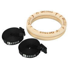 Кільця гімнастичні для кросфіту Ezous ABS Gym Rings d-28мм, код: E-03