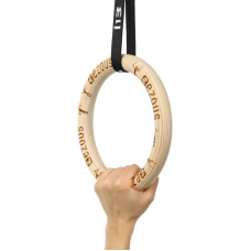 Кільця гімнастичні для кросфіту Ezous ABS Gym Rings d-28мм, код: E-03