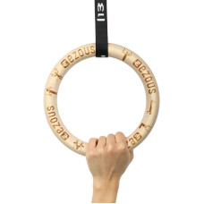 Кільця гімнастичні для кросфіту Ezous ABS Gym Rings d-28мм, код: E-03