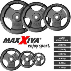 Набір дисків Maxxiva 2х10 кг, чорний, код: M-11268393-IN