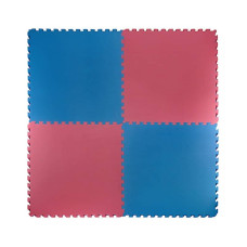Мат-пазл ластівчин хвіст 4Fizjo Mat Puzzle EVA Blue/Red 1000x1000x20 мм, код: P-5907739310002