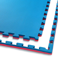 Мат-пазл ластівчин хвіст 4Fizjo Mat Puzzle EVA Blue/Red 1000x1000x20 мм, код: P-5907739310002