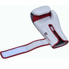 Рукавиці для боксу RDX Rex Leather Red 10 унцій, код: RX-10128_10