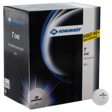 Набір м"ячів для настільного тенісу Donic 1-T One Poly 40 120шт, білий, код: 608522-S52