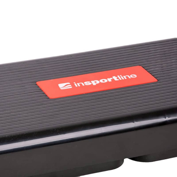Степ платформа Insportline 880х320х100-150-200 мм, чорний-червоний, код: 25842-IN