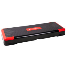 Степ платформа Insportline 880х320х100-150-200 мм, чорний-червоний, код: 25842-IN