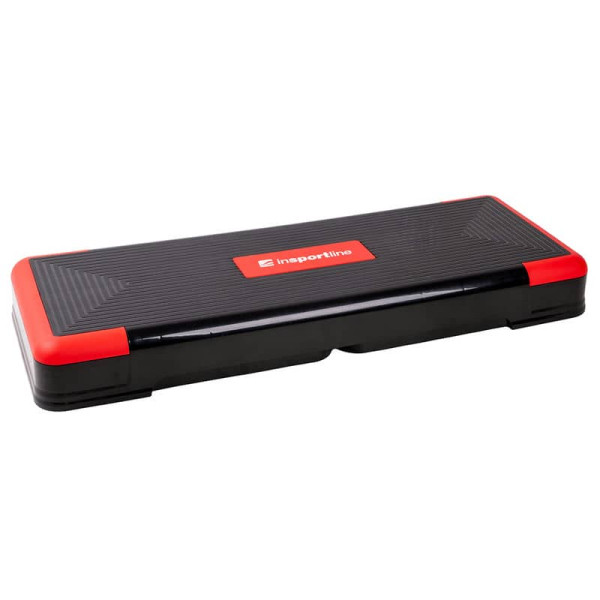 Степ платформа Insportline 880х320х100-150-200 мм, чорний-червоний, код: 25842-IN