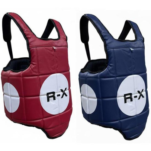 Захист грудей R-X PVC, розмір XS, червоно-синій, код: RX11-XS-WS