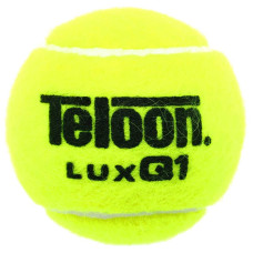 М'яч для великого тенісу Teloon Lux 3шт, салатовий, код: T808-3-S52