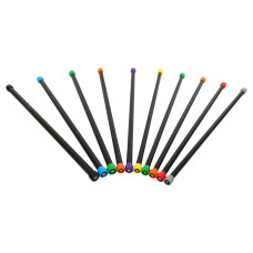 Бодібар Zelart Body Bar 3 кг, чорний-помаранчевий, код: FI-4776-3