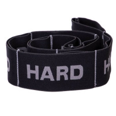 Стрічковий еспандер FitGo Hard 90х5 см чорний-сірий, код: FI-6345-C_BKGR
