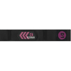 Кільця гімнастичні для кросфіту Ezous ABS Gym Rings d-28мм, чорний-фіолетовий, код: E-01