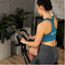 Велотренажер Hop-Sport HS-3020X Quest X-Bike чорно-червоний, код: 5902308232501