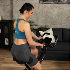 Велотренажер Hop-Sport HS-3020X Quest X-Bike чорно-червоний, код: 5902308232501