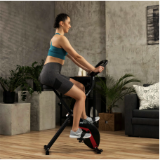Велотренажер Hop-Sport HS-3020X Quest X-Bike чорно-червоний, код: 5902308232501