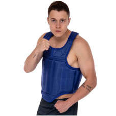Захист корпусу Fitbox (жилет) для єдиноборств S синій, код: BO-0401_SBL