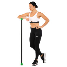 Бодібар Zelart Body Bar 8 кг, чорний-зелений, код: FI-4776-8