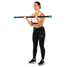 Бодібар Zelart Body Bar 8 кг, чорний-зелений, код: FI-4776-8