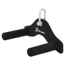 Рукоятка для тяги з вузьким хватом Mdbuddy Pull Down Handle нековзне покриття 250х120х130 мм, чорний, код: TA-5388