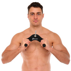 Рукоятка для тяги з вузьким хватом Mdbuddy Pull Down Handle нековзне покриття 250х120х130 мм, чорний, код: TA-5388