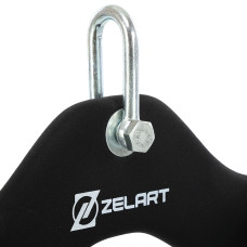 Рукоятка для тяги з вузьким хватом Mdbuddy Pull Down Handle нековзне покриття 250х120х130 мм, чорний, код: TA-5388