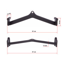 Ручка для тяги EasyFit з широким хватом 61 см, код: EF-8083-EF