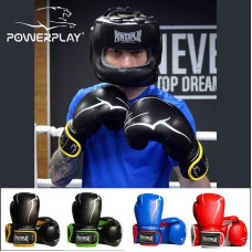Боксерські рукавиці PowerPlay червоні 14 унцій, код: PP_3018_14oz_Red