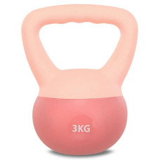 Гиря м"яка FitGo 3кг, рожевий, код: FI-0122-3_P