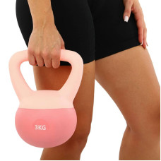 Гиря м"яка FitGo 3кг, рожевий, код: FI-0122-3_P