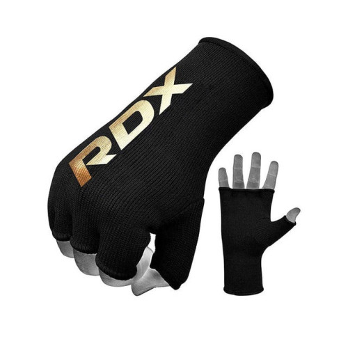 Рукавиці RDX Inner M, чорний-золотий, код: HYP-IB-M