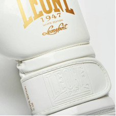 Боксерські рукавички Leone Mono White 10 ун, білий, код: 500151-RX
